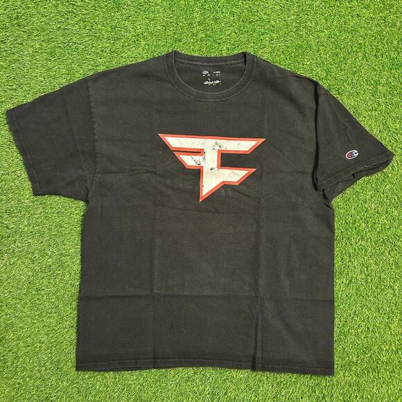 Vintage FaZe Clan Champion T-Shirt - Picture 1 of 5